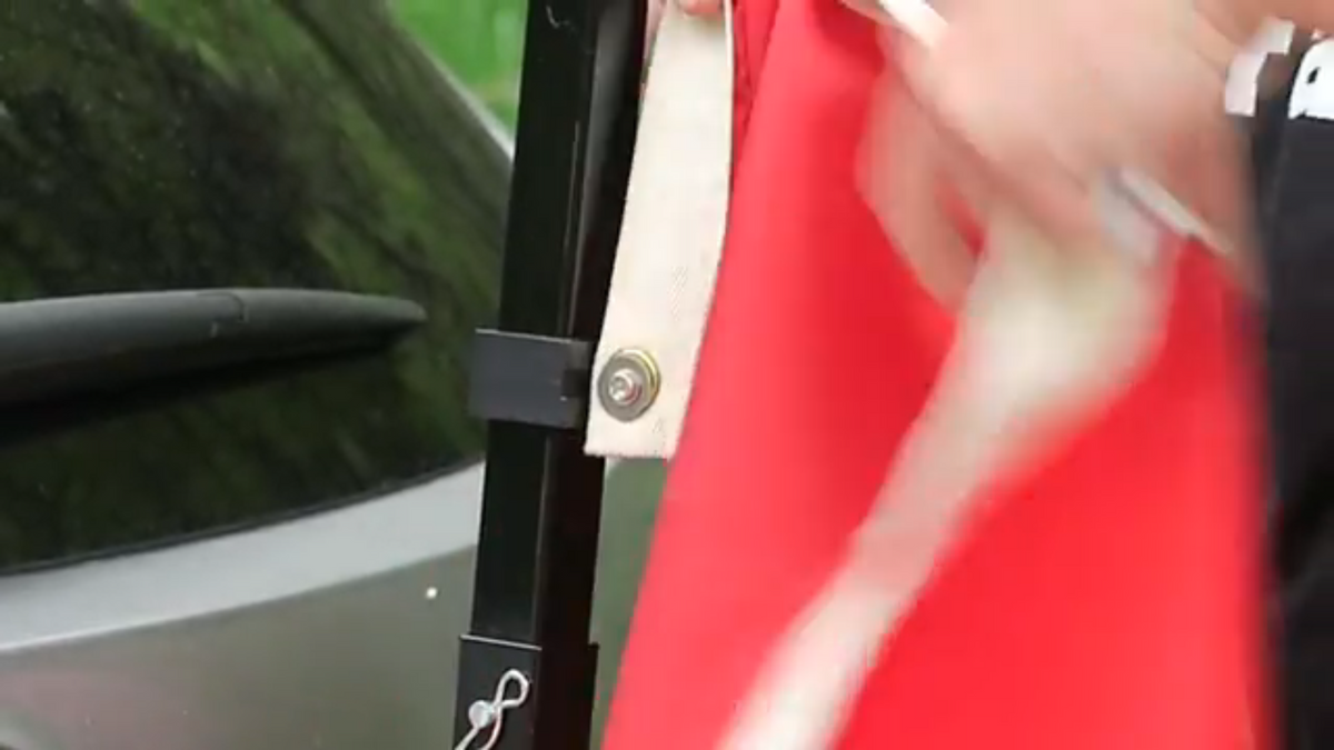 FanPole replacement flag clamps
